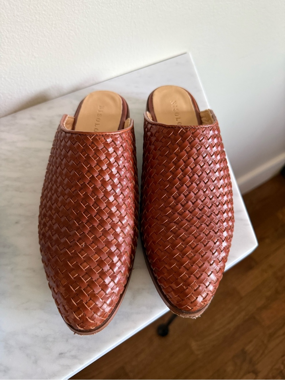 Nisolo woven mules